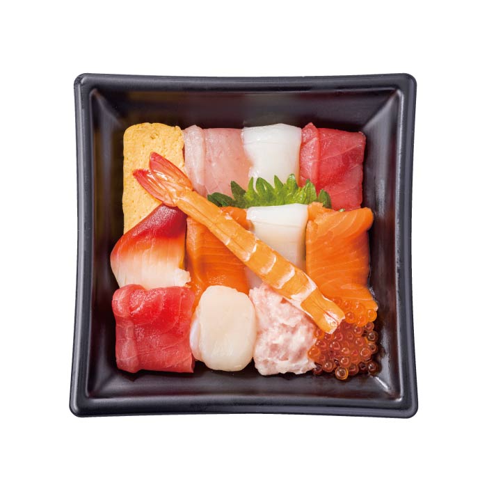 元気寿司の海鮮丼